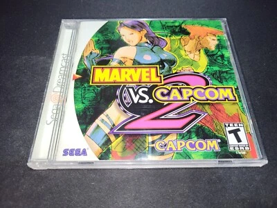 Marvel vs. Capcom 2 II Sega Dreamcast DC EX+NM condition COMPLETE+reg card! - Image 1 of 4