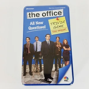 The Office Trivia Card Game The Sequel Blue Metal Tin New & Sealed 2010 - Bild 1 von 3