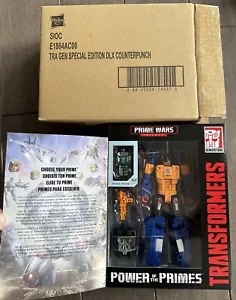 Transformer POTP PUNCH COUNTERPUNCH+MAILER BOX Exclusive Power of the Prime Wars - Picture 1 of 3