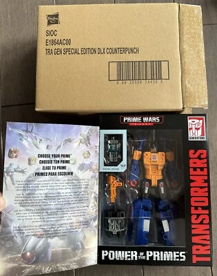 Transformer POTP PUNCH COUNTERPUNCH+MAILER BOX Exclusive Power of the Prime Wars - Image 1 of 3