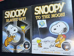 McDonalds Happy Meal Spielzeug NASA BKs, Snoopy To The Moon #2 & Snoopy Blasts Off #3 - Bild 1 von 24