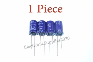 1 Piece Capacitor Nippon 1000uF 25v 105C 12.5x20mm. Radial. US Seller - Picture 1 of 1
