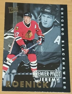 JEREMY ROENICK - 1995-96 Fleer Ultra Hockey - Premier Pivot #7 of 10 - Picture 1 of 2