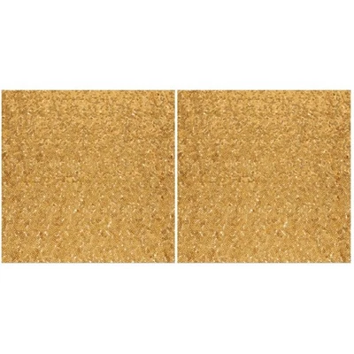  2 Count Glitzer Tischtuch Tischdecke Tischdekorationen Für Partys - Bild 1 von 4