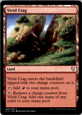 Commander 2017 #289 Vivid Crag - Image 1 of 2