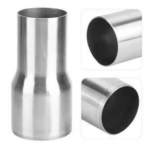 Edelstahl 63mm auf 51mm Adapter Auspuffanlage Auspuff Rohr Reduzierstück - Bild 1 von 8