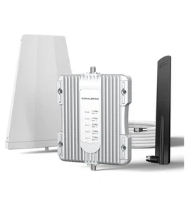 Cell Phone Booster for Home 3,000 sq ft, All US/Canadian Carriers 3G 4G 5G LTE - Photo 1 sur 11