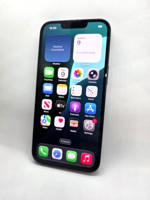 iPhone 13 - Black - 128GB - Apple A2633 - Unlocked - 99% Battery Health - Image 1 of 4