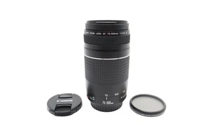 Canon 75-300mm F/4-5.6 III EF AF Telephoto Lens, Full Frame, Good REFURBISHED - Picture 1 of 8