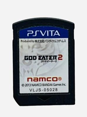 God Eater 2 Ps Vita Game Sony PlayStation Japan Exclusive Namco Fantasy Action - Image 1 of 3