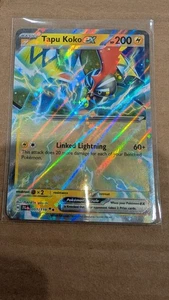 Pokemon TCG Tapu Koko ex (51/382) Journey Together JTG Double Rare NM HOLO - Picture 1 of 4