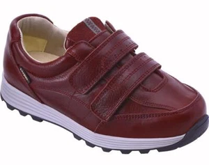 Cosyfeet extra geräumiger Maisie HP Damenschuh, winterrot (6E Breite) UK Größe 4 bis 9 - Bild 1 von 6