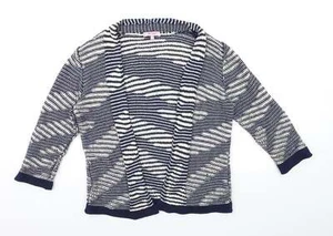 Per Una Womens Blue V-Neck Acrylic Blend Cardigan Size M - Picture 1 of 12