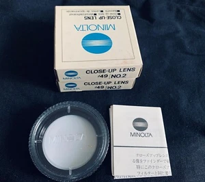 Minolta Close Up Lens 49mm No 2 - NOS - Picture 1 of 1