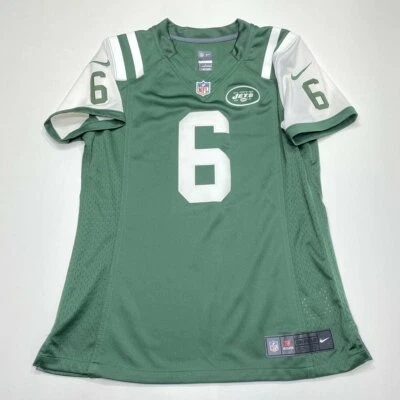 New York Jets Mark Sanchez Sewn Nike Onfield Jersey M NFL Football Womens Green - Image 1 of 4