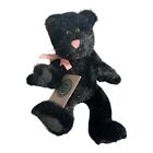 Zoe R Grunklin im Ruhestand BOYDS Bears Collection Sitzsack schwarz Katze 11 Zoll