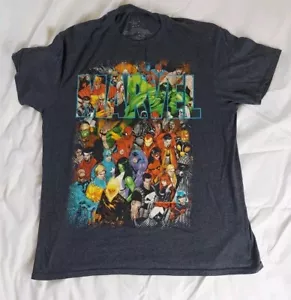 Marvel 2007 Mad Engine Civil War All Over Print grau Herren Shirt L Vintage Vintage - Bild 1 von 6