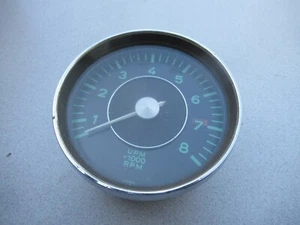 Porsche 911S Tachometer 8000 RPM VDO Green Face 90174130201 7/65 #209 C#104 - Picture 1 of 8