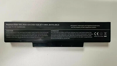 batería para Joybook BENQ BTY-M66 SQU503 SQU-524 A33-F3 EB500 ED500 M740BAT-6 nueva Foto 1 de 4