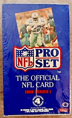 1992 Pro Set Official NFL Football Trading Cards 36 Pack Box- Factory Sealed New - Image 1 of 4