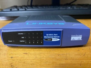Linksys EtherFast EZXS55W - 5-Port External Switch (Used) - Picture 1 of 4