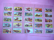 EXPRESS WEEKLY TRADE CARD SET - THE WILD WEST (NO OVERPRINT) FULL SET - EX/CON.