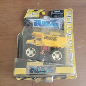 Mighty Rigz Muldenkipper gelb Serie 1 Bau funktionierende Seilwinde - Bild 1 von 11