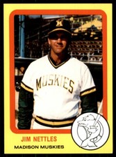 1988 Madison Muskies Police Jim Nettles Madison Muskies #16