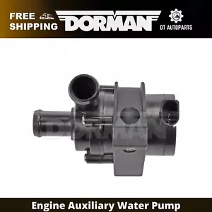 For 2008-2013 Audi A3 2.0L L4 Turbocharged Dorman Engine Auxiliary Water Pump - Picture 1 of 5