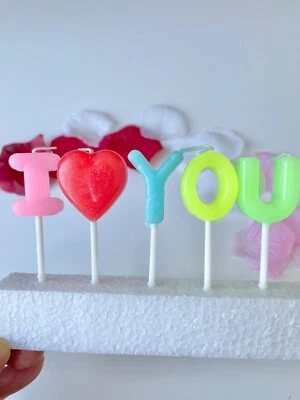 velas I love you Foto 1 de 4