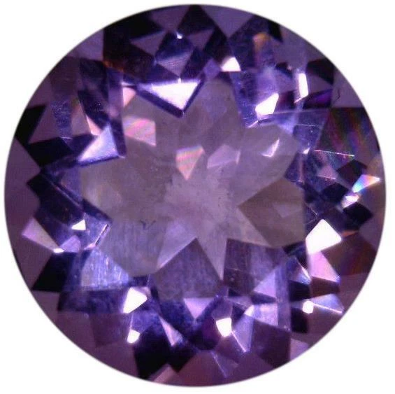 Natural Fine Purple Amethyst - Round AAA - Image 1 of 1