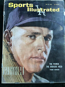 Frank Howard Signed Sports Illustrated May 25, 1964