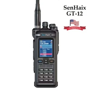 SenHaix GT-12 High Power 10 Watt Full Band Zwei Wege Radio mit Typ C Ladegerät - Bild 1 von 11