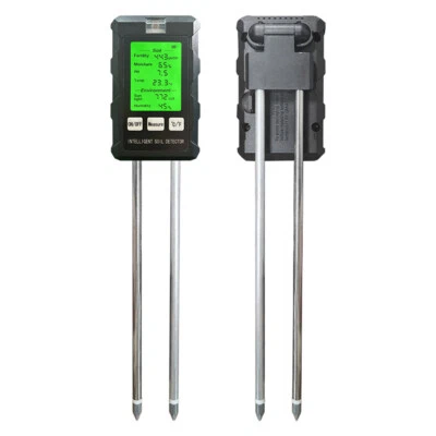 6-in-1 PH Tester Soil Water Moisture Light Test Meter Temperature Humidity Test - Image 1 of 4