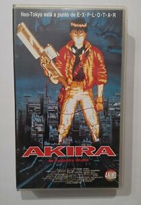 AKIRA VHS 1989 español Anime Manga Video Katsuhiro Otomo