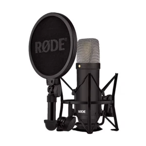 Rode NT1 5th Generation Condenser Microphone Shock Mount Black AUTHORIZED DEALER - Picture 1 of 6