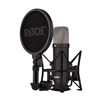 Rode NT1 5th Generation Condenser Microphone Shock Mount Black AUTHORIZED DEALER - Image 1 of 4