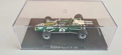 BRABHAM - F1  REPCO BT24 N 2 DENNIS HULME World Champion 1962 RBA FABBRI Edicola - Immagine 1 di 3