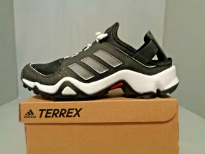 Youth adidas Terrex Hydroterra Shandal Water Shoes NIB! New! Black/White Sizes - Picture 1 of 4