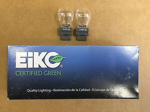 Set of 2: Genuine Eiko Certified 3156 Taillight Brake Light Bulb USA SHIP