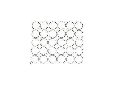 For 1992-1995 Pontiac Bonneville Piston Ring Set Sealed Power 98571MSWB 1993 - Imagem 1 de 2