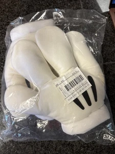 VTG Disney Mickey Mouse Gloves XL Costume Mittens Mitts Plush - Picture 1 of 4
