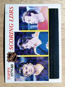 1980-81 Topps #163 Scoring Leaders/Marcel Dionne/Wayne Gretzky/Guy Lafleur (Nuevo) - Imagen 1 de 2