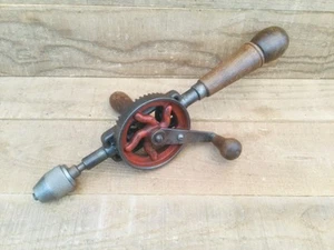 Vintage Double Pinion Egg Beater Hand Drill - Picture 1 of 8