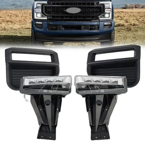 For Ford F250 F350 Super Duty 2020-22 Assembly LED Bumper Fog Light Driving Lamp - Picture 1 of 16