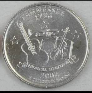 USA State Quarter 2002 Tennessee - Bild 1 von 1