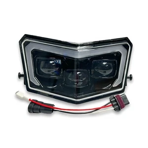 Polaris Sportsman 450/570 850/1000 Black LED Handlebar Pod Headlight - 2413427 - Picture 1 of 11