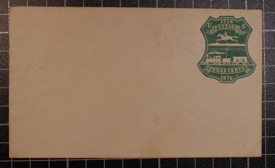 Scott U221 - 3 Cents Pony and Train - Unused Entire - SCV - $75.00 - Image 1 of 1