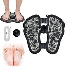 Electric EMS Foot Massager Mat Relax Muscle Stimulator Leg Shaping Massage Pad