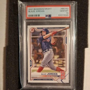 2021 Bowman Draft - #BD-182 Blaze Jordan (RC) - Picture 1 of 2